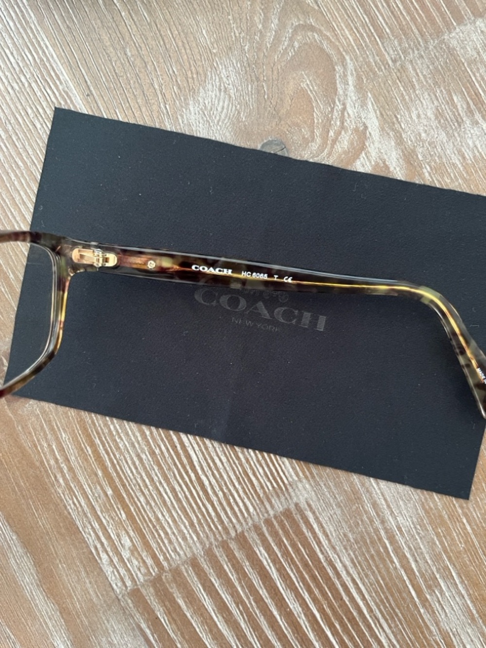 Coach Confetti Light Brown Frames #6065 - Picture 11 of 11